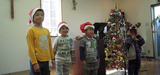 クリスマス祝会の様子 クリスマス祝会の様子